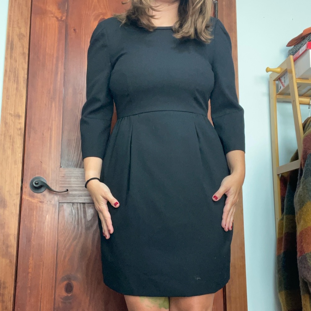 Black Jcrew dress